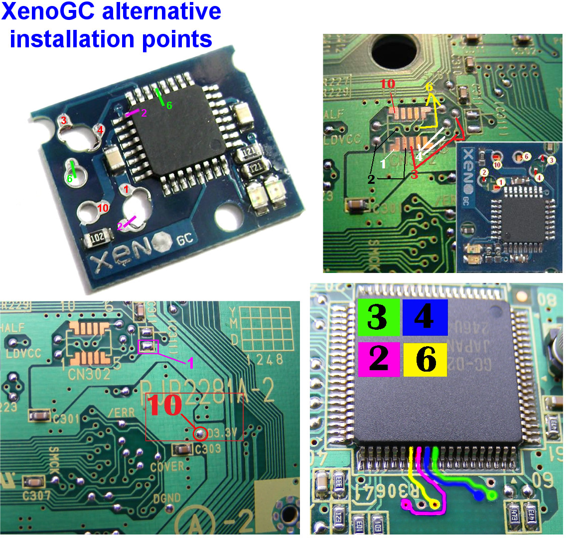 alt solder points